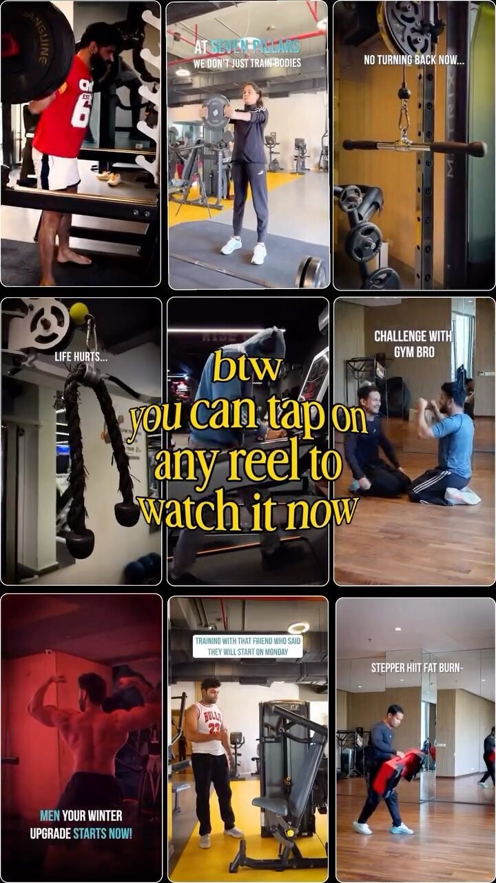 Instagram post from sevenpillars.fit. This post is in position 3.